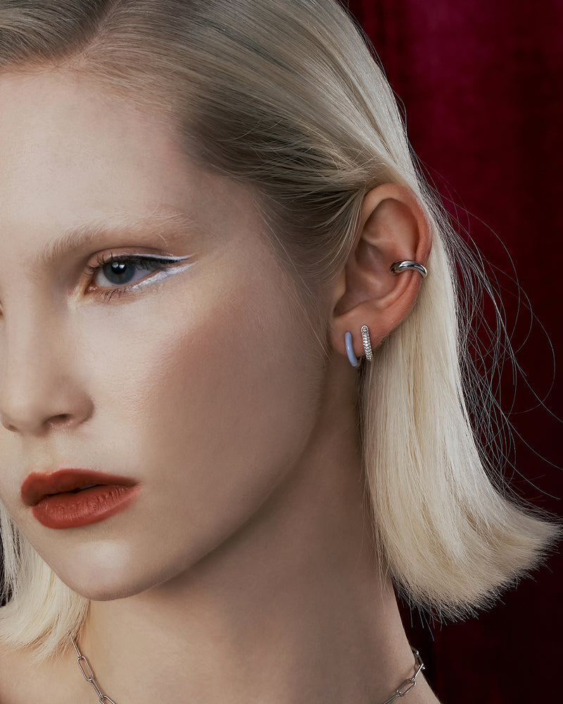 GIGI Blue Hoops