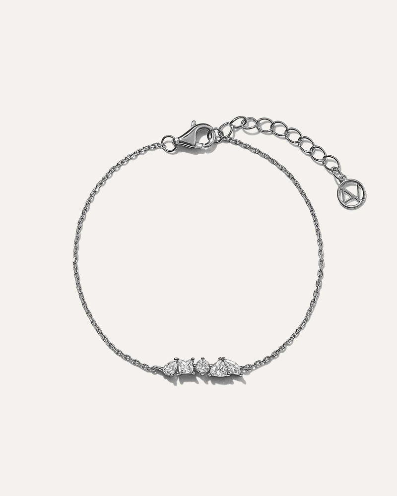 Gemstone Bar Bracelet