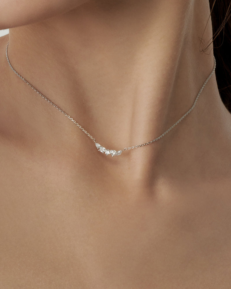 Gemstone Smile Necklace