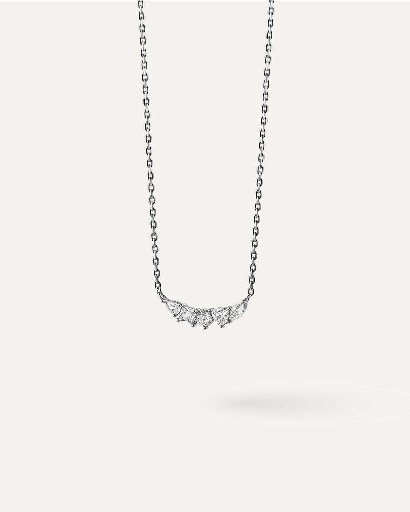 Gemstone Smile Necklace