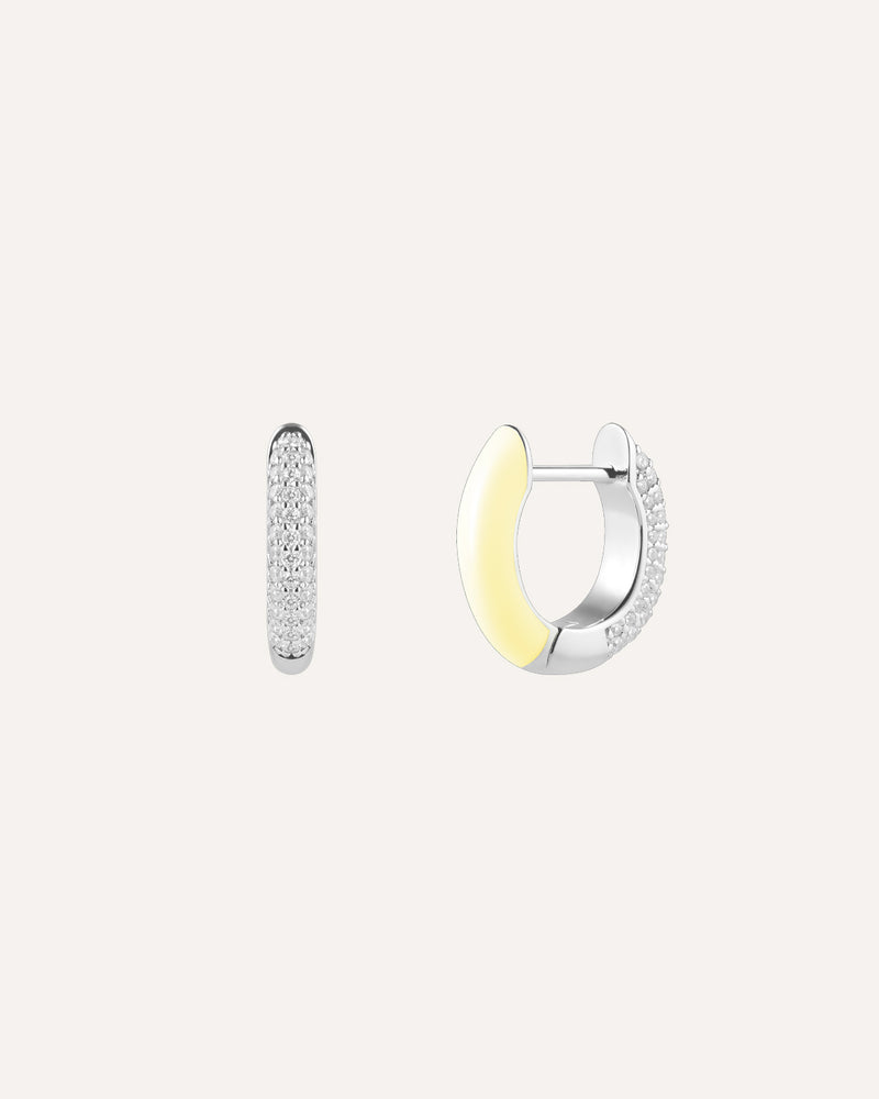 GIGI Yellow Hoops