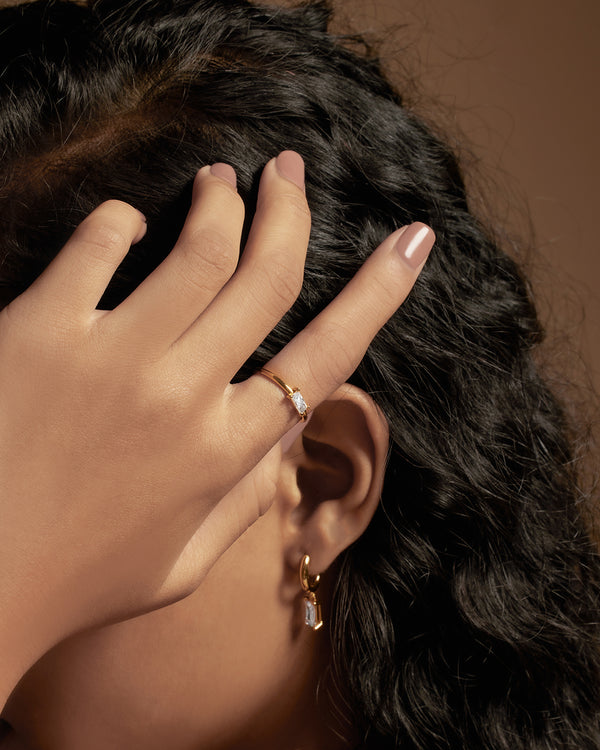 Luxe Solitaire Ring