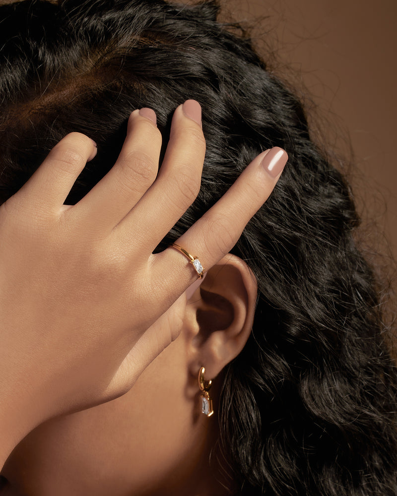 Luxe Solitaire Ring