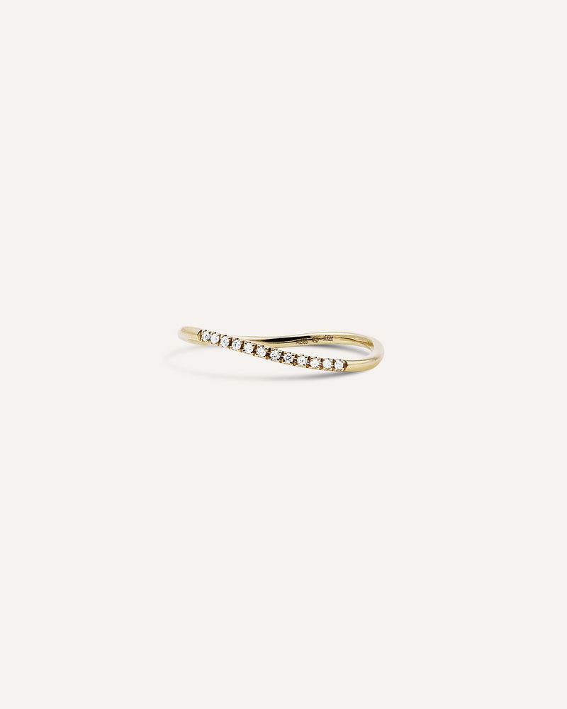 Flow Diamond Ring