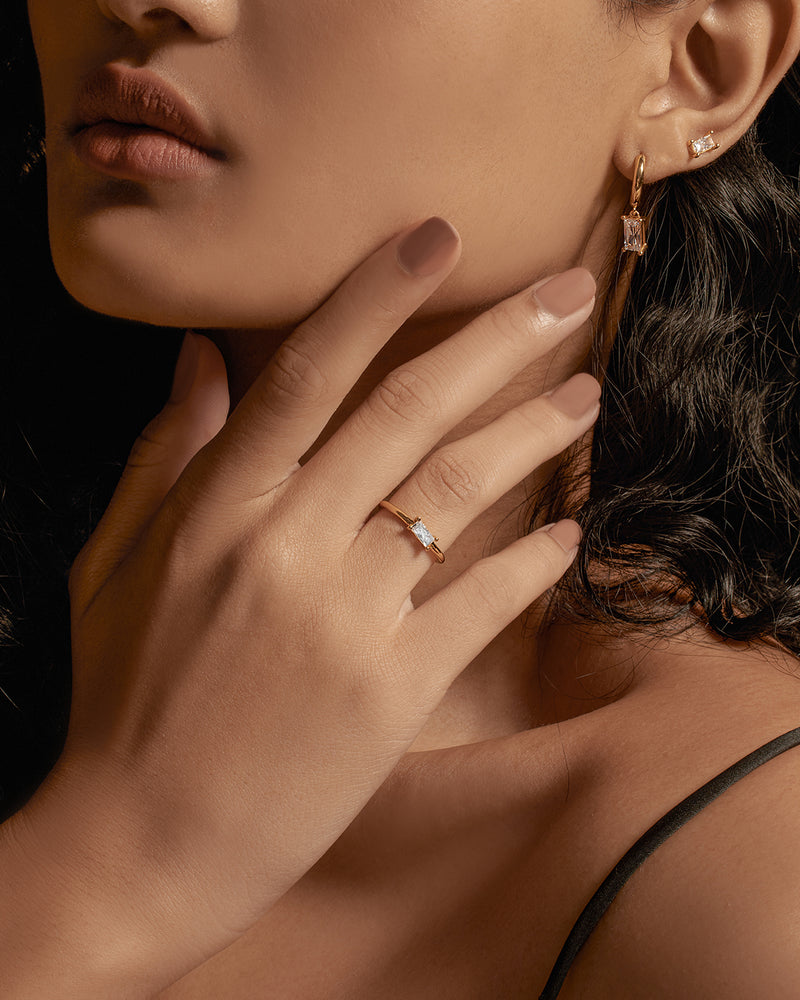 Luxe Solitaire Ring