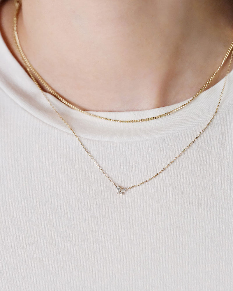 Diamond Butterfly Necklace