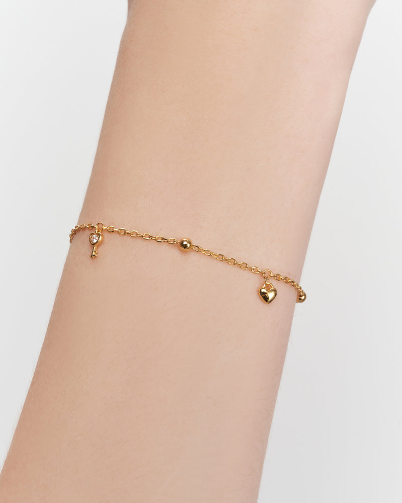 Key to your Heart Bracelet