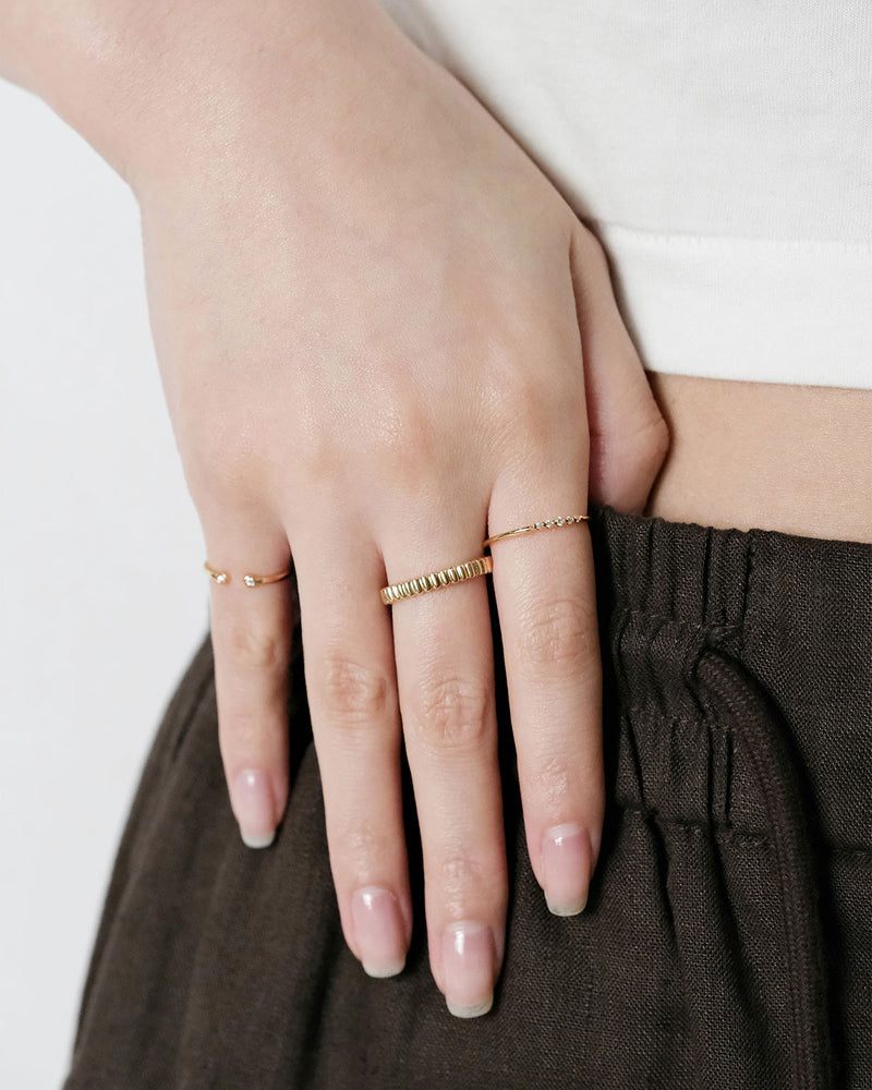 Gradient Diamond Ring