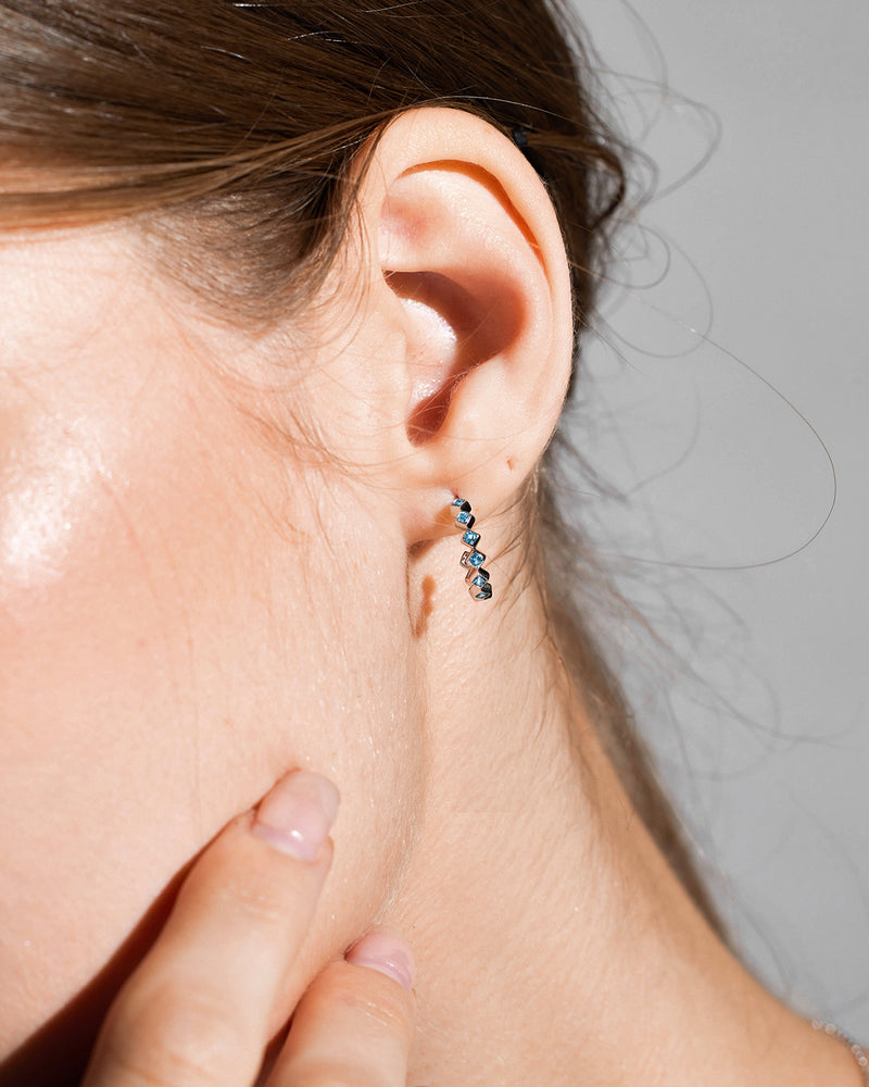 Blue Chroma Earrings