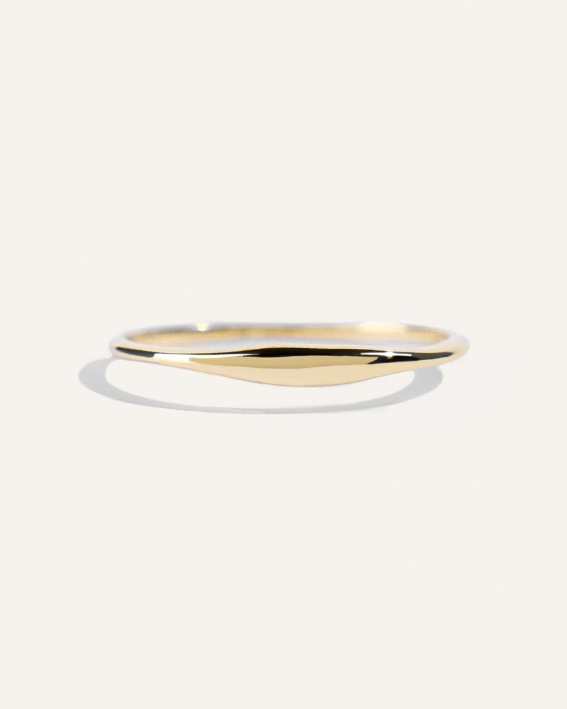 Slim Signet Ring