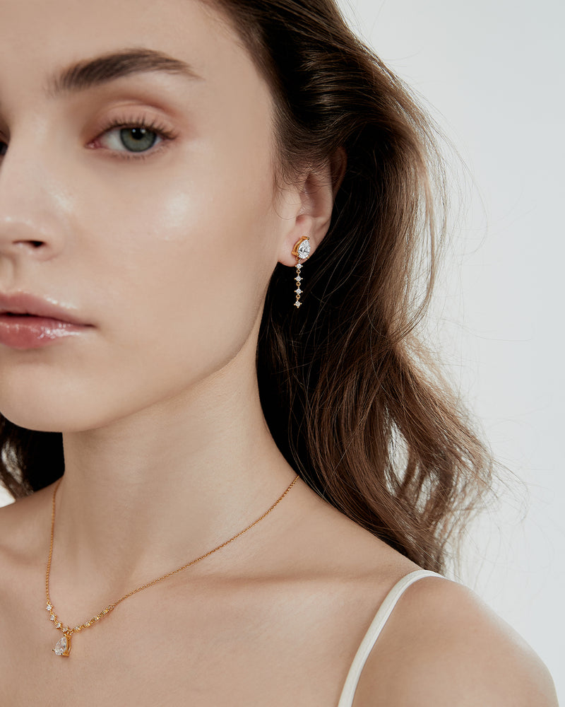 Sheen Dangle Earrings