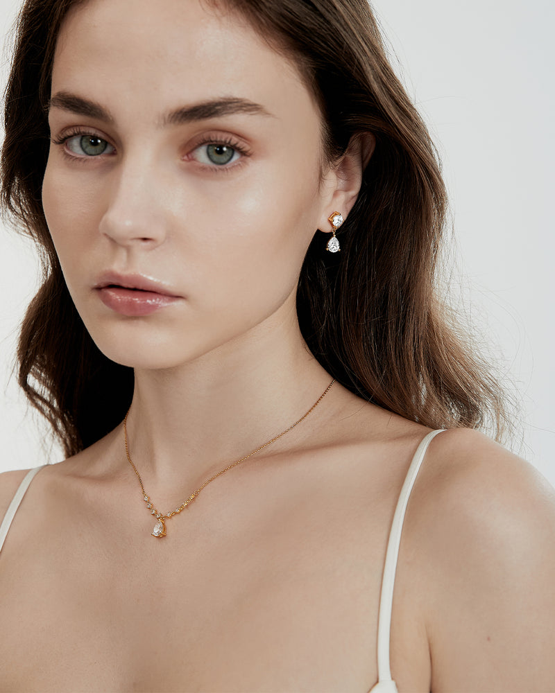 Sheen Drop Earrings