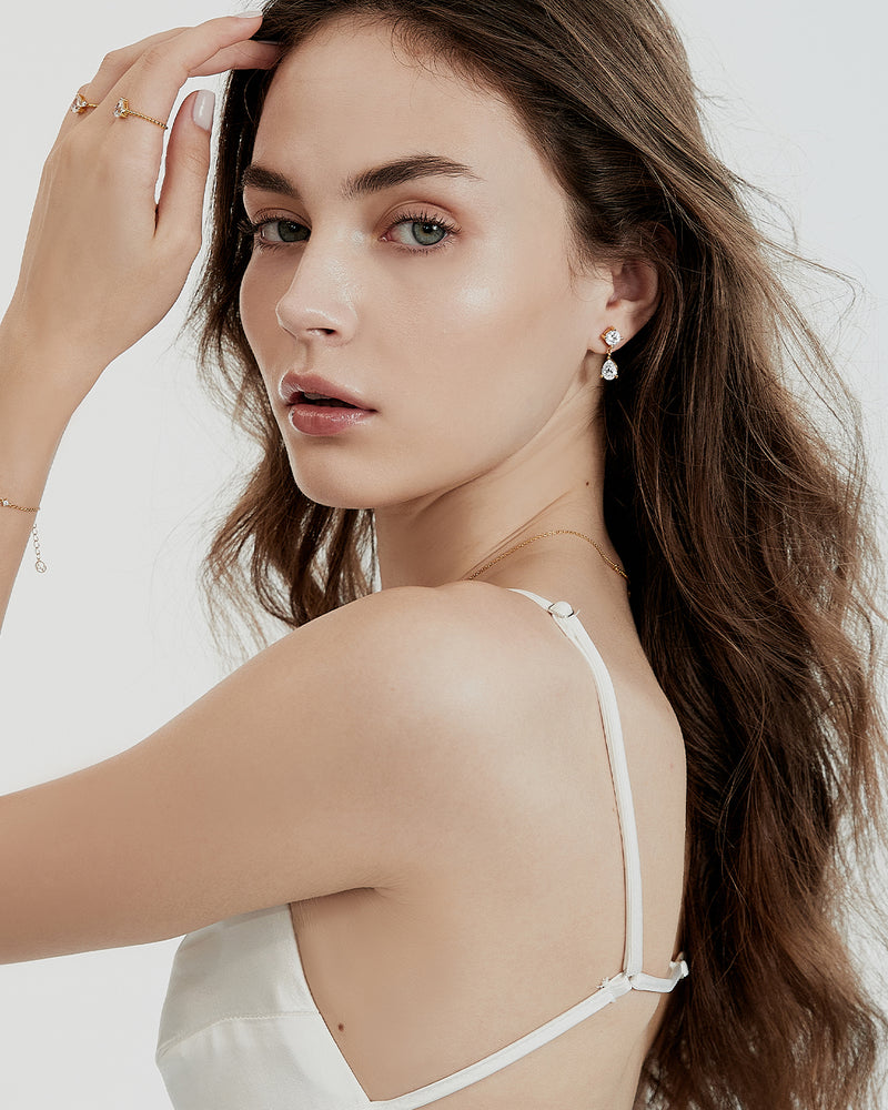 Sheen Drop Earrings