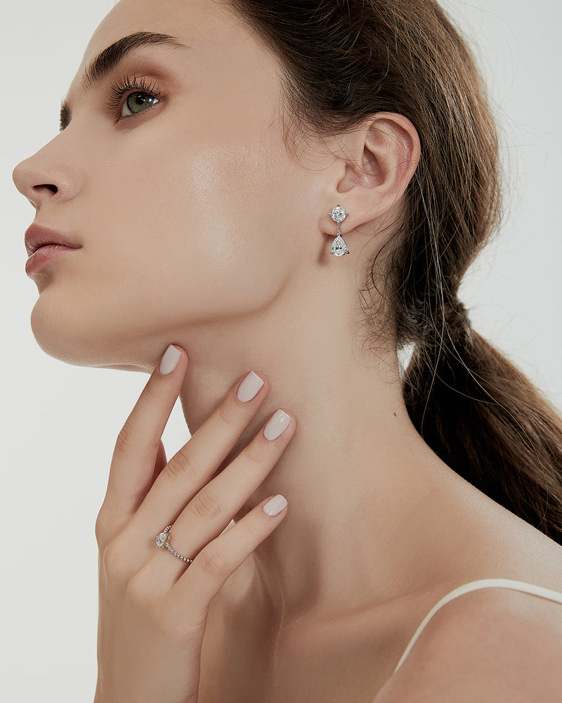 Sheen Drop Earrings
