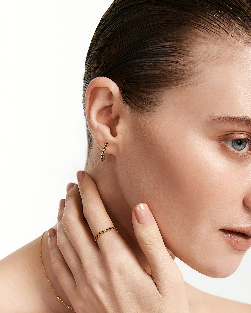 Black Chroma Earrings