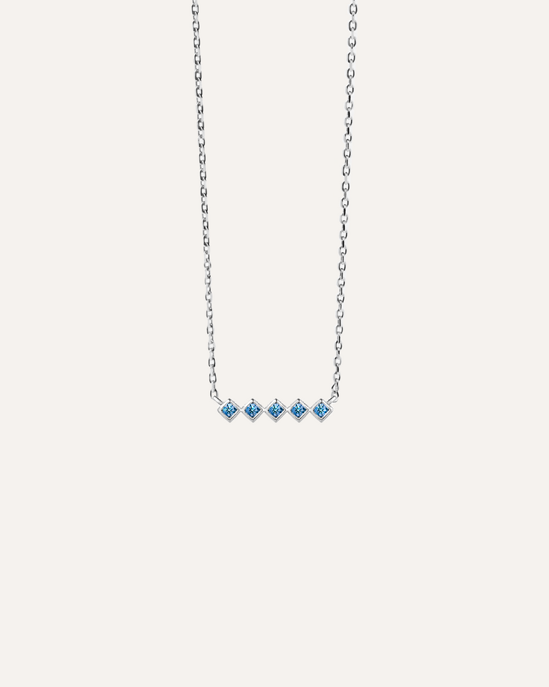 Blue Chroma Necklace