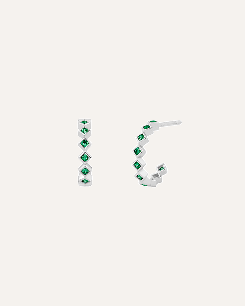 Green Chroma Earrings