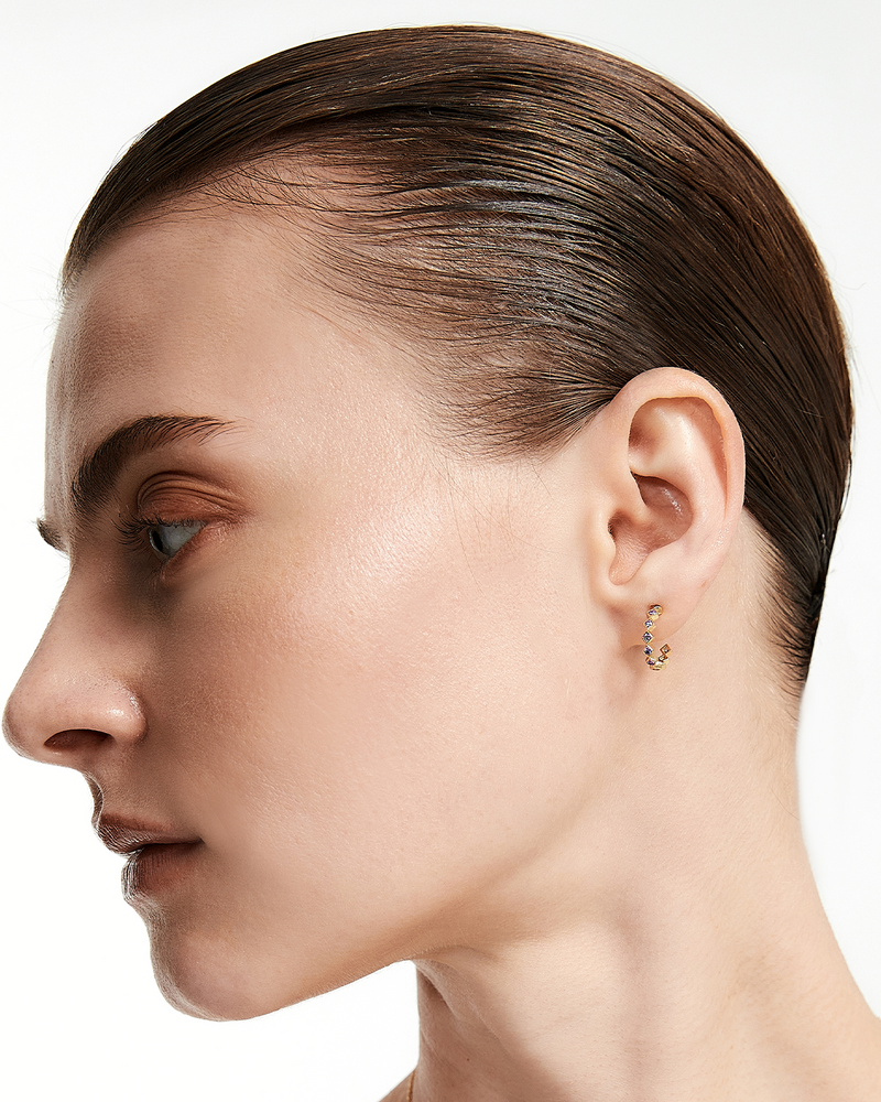 Purple Chroma Earrings