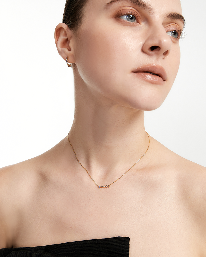 Purple Chroma Necklace