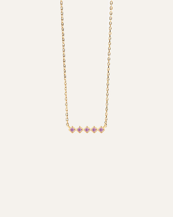 Purple Chroma Necklace