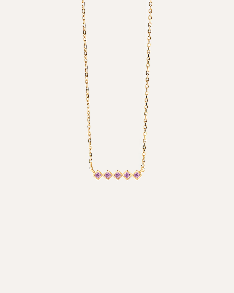 Purple Chroma Necklace