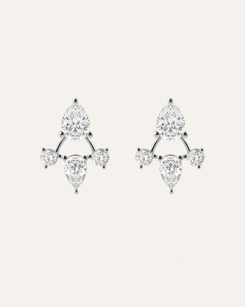 Sheen Ear Jacket Earrings