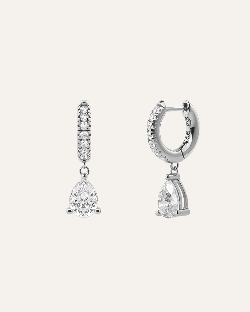 Sheen Drop Hoops