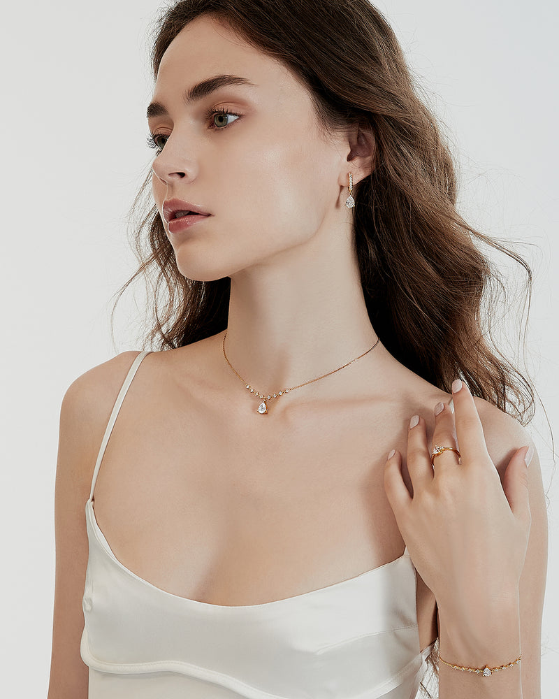 Sheen Drop Necklace
